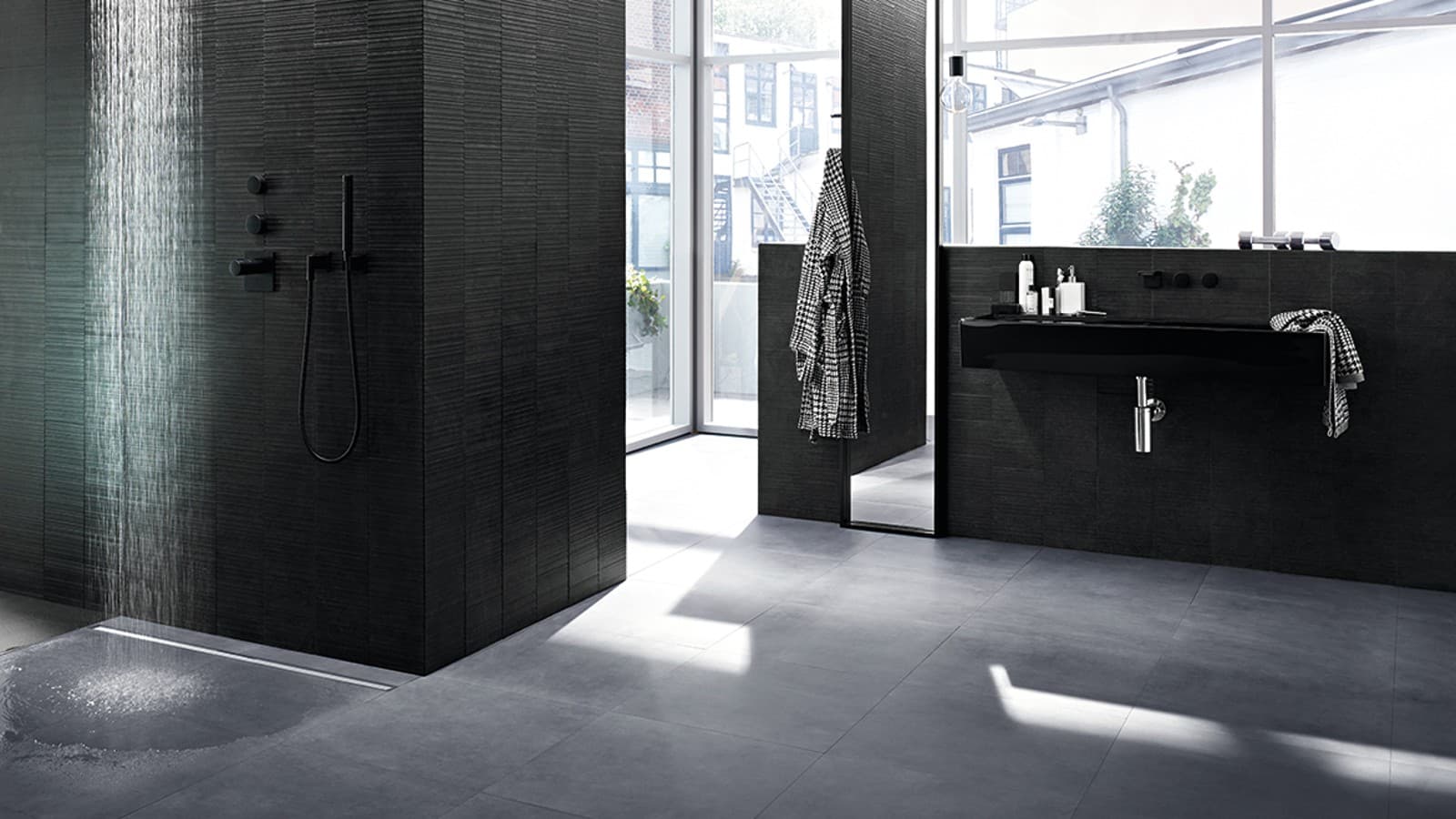 Salle de bain avec Geberit CleanLine Salle de bain avec Geberit CleanLine