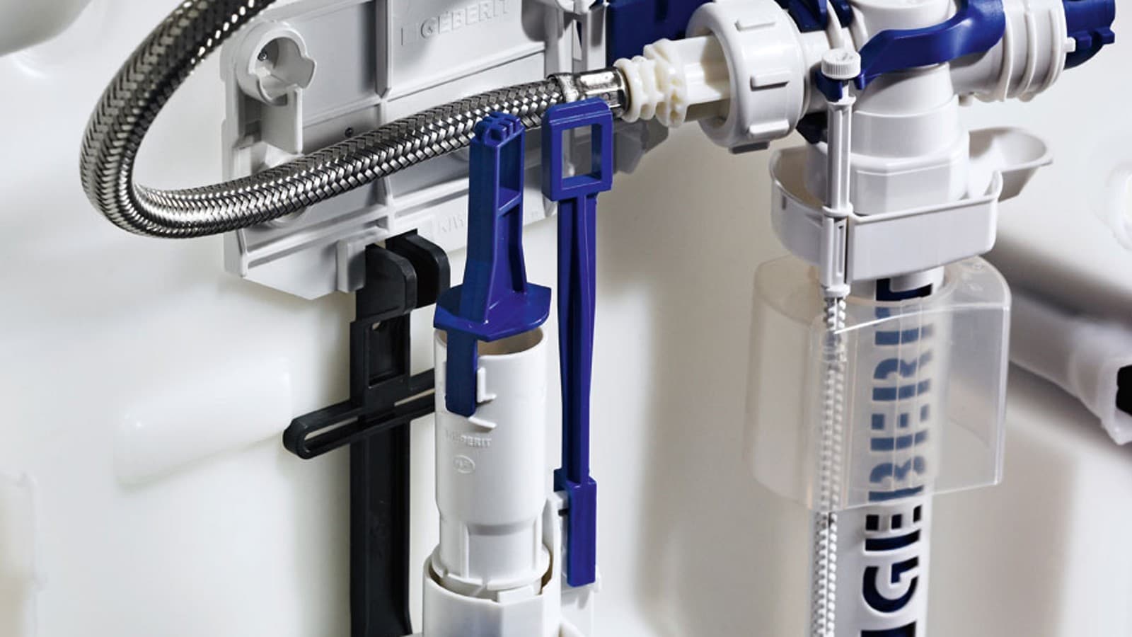 Mécanisme de chasse Geberit avec robinet flotteur Mécanisme de chasse Geberit avec robinet flotteur