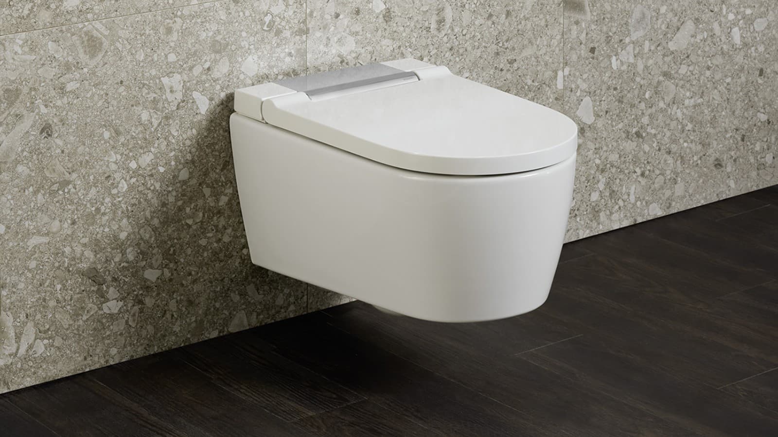 The Geberit AquaClean Sela is puristic and elegant The Geberit AquaClean Sela is puristic and elegant