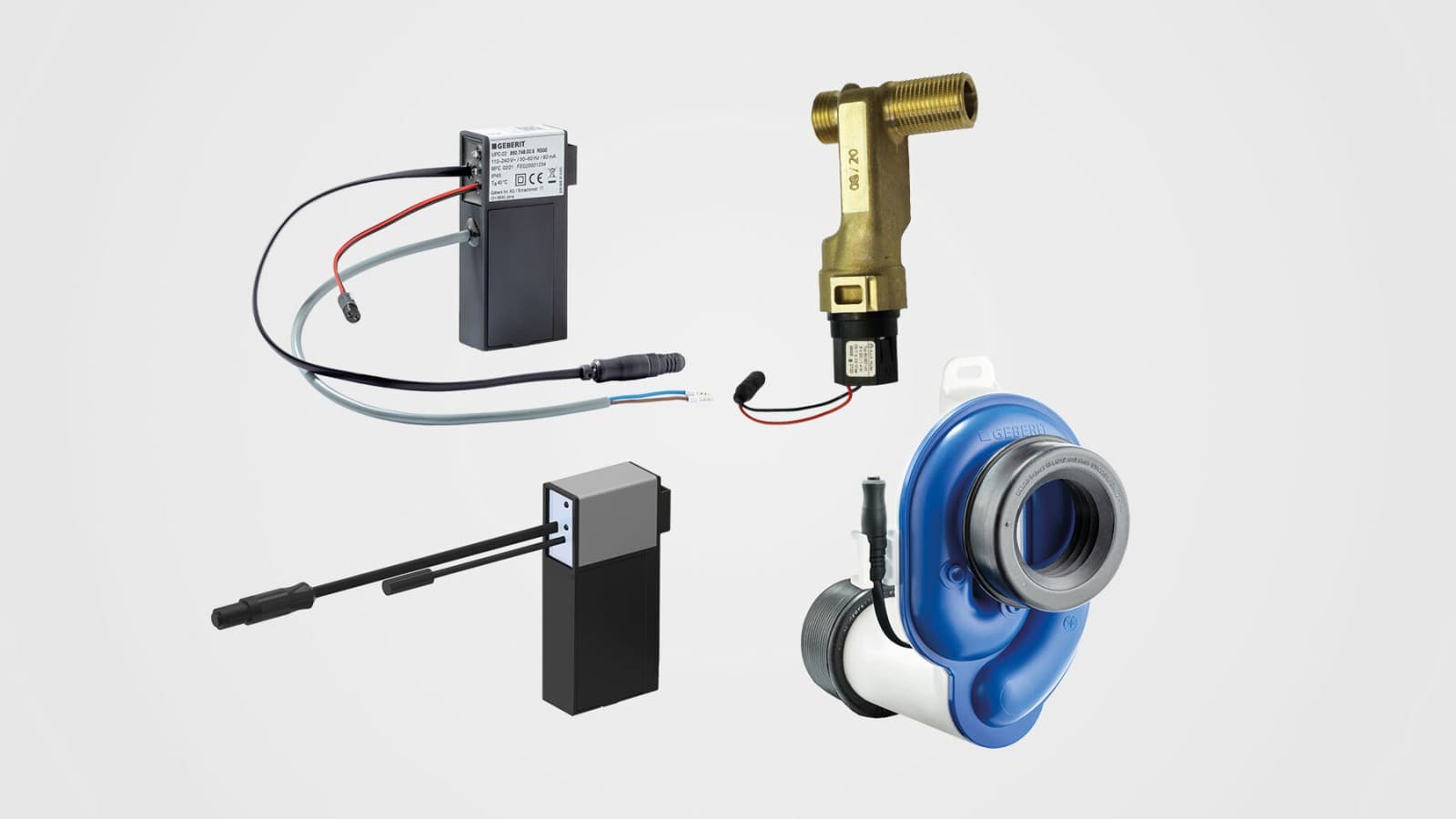 Commande d’urinoir apparente dissimulée Commande d’urinoir apparente dissimulée