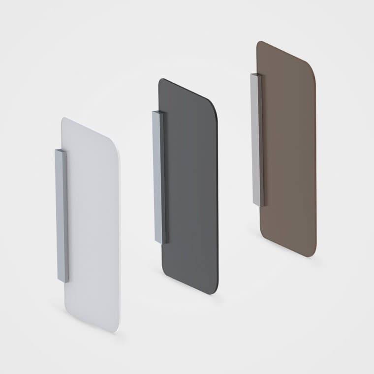 Séparations d’urinoirs Geberit en verre Séparations d’urinoirs Geberit en verre