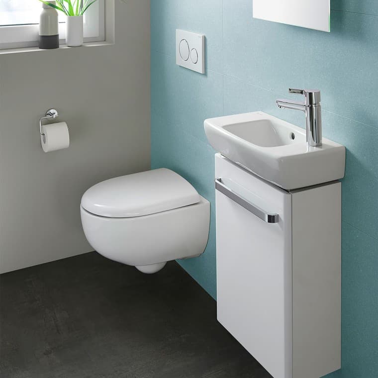 Salle de bains d’invités Geberit Renova Compact Salle de bains d’invités Geberit Renova Compact