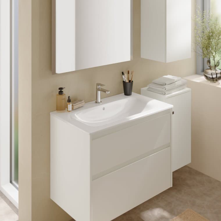 Geberit Selnova vanity basin with washbasin cabinet Geberit Selnova vanity basin with washbasin cabinet