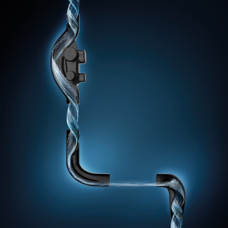 Installation du Geberit PE SuperTube Installation du Geberit PE SuperTube