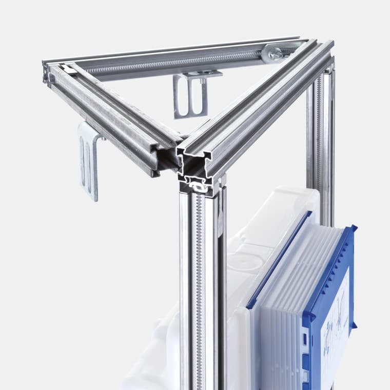 Élément d’angle Geberit GIS pour WC suspendu Élément d’angle Geberit GIS pour WC suspendu