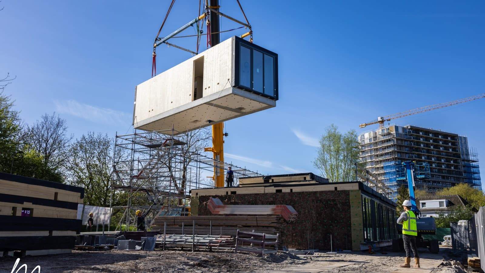 La construction modulaire permet également de réaliser les projets plus rapidement et plus efficacement (© Moos) La construction modulaire permet également de réaliser les projets plus rapidement et plus efficacement (© Moos)