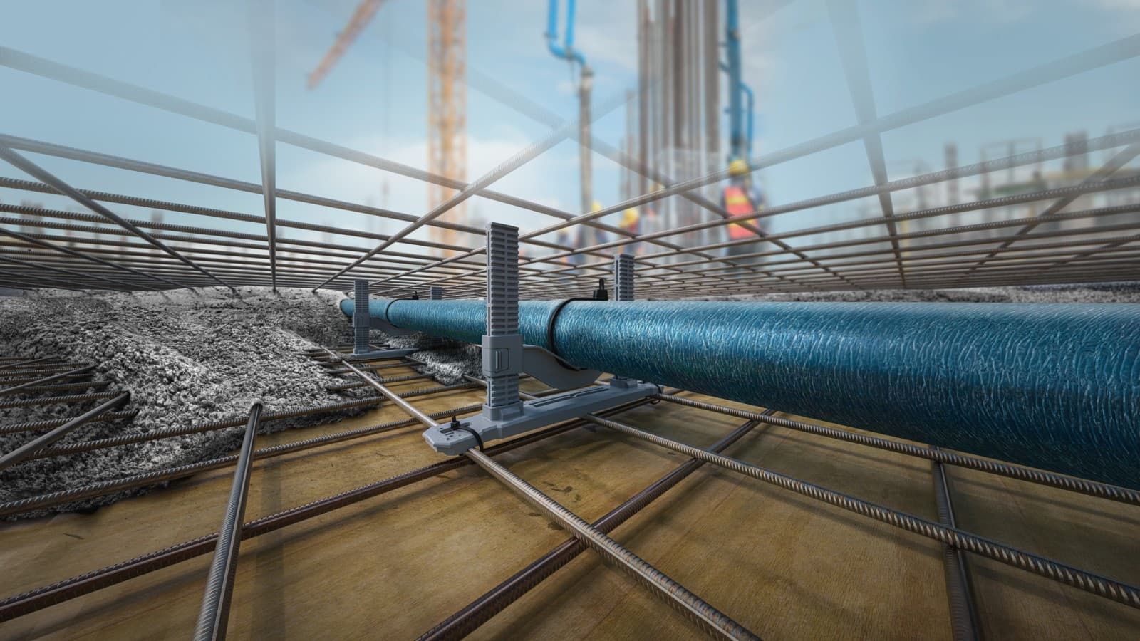 Geberit cast-in concrete bracket Geberit cast-in concrete bracket