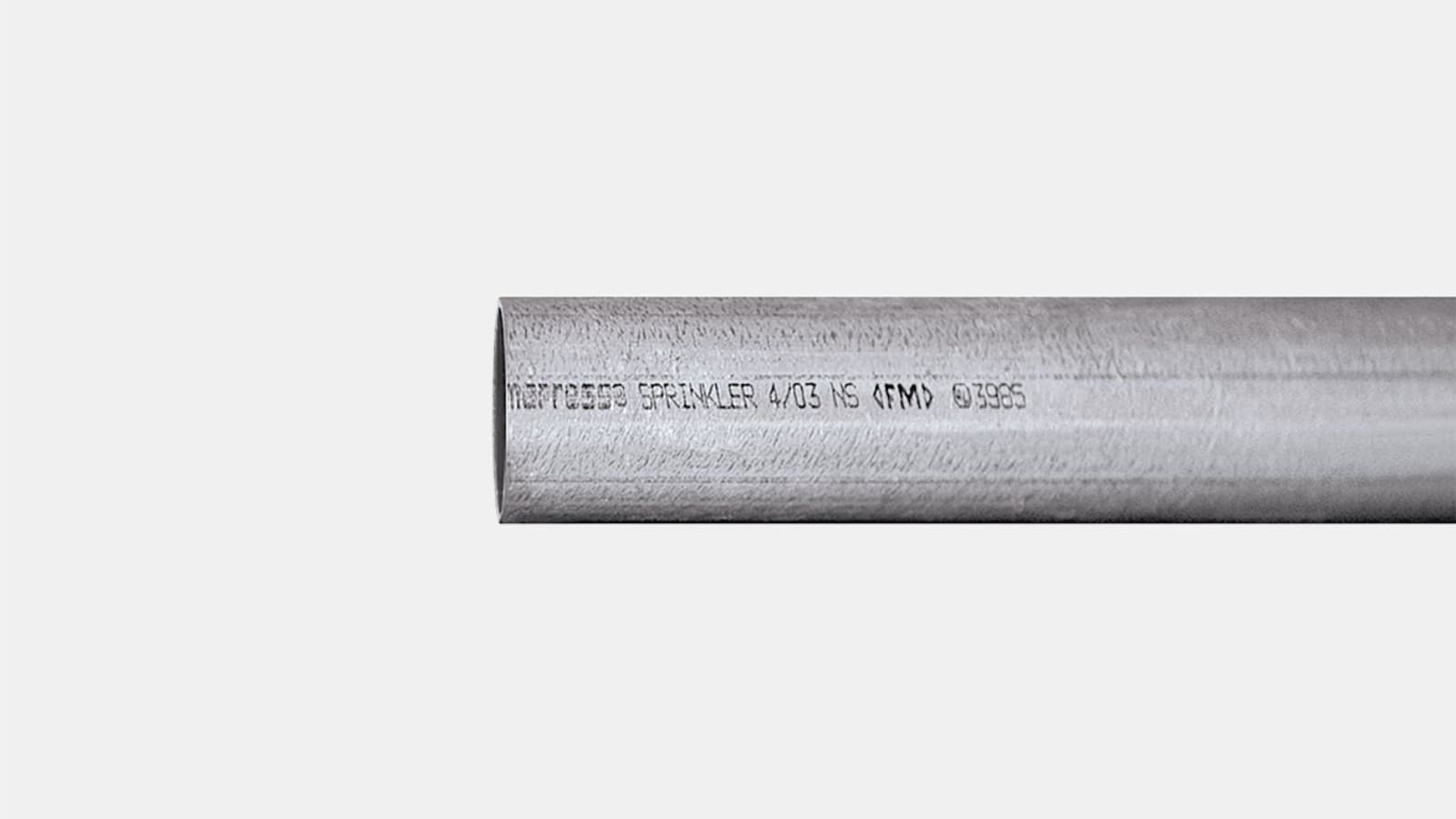 Tube Geberit Mapress acier carbone, intérieur et extérieur galvanisés Tube Geberit Mapress acier carbone, intérieur et extérieur galvanisés