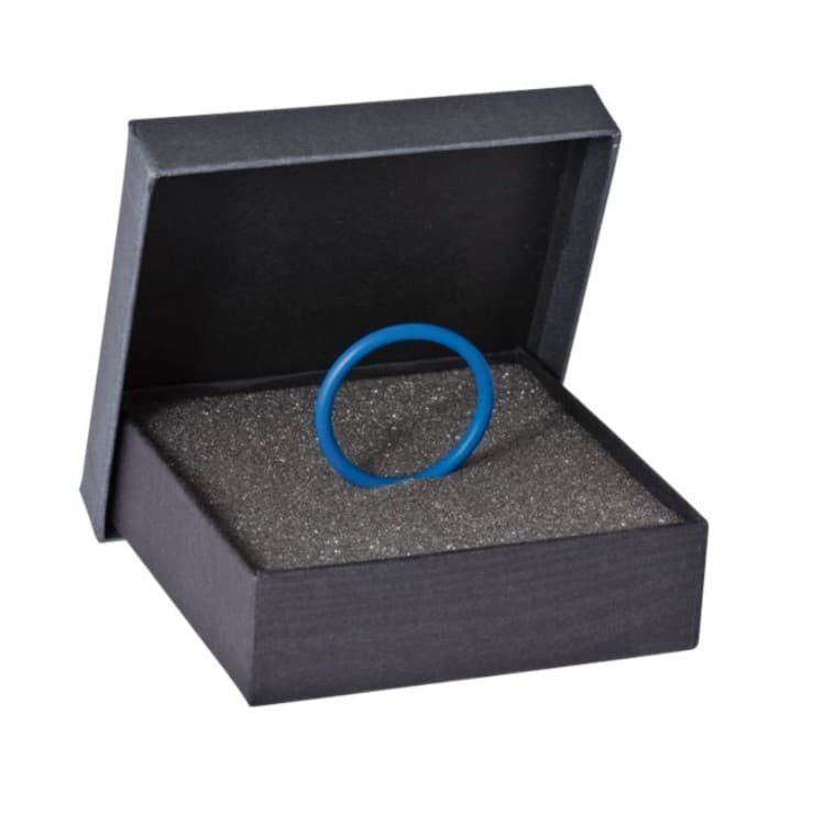 Joint d'étanchéité bleu dans la boîte Joint d'étanchéité bleu dans la boîte